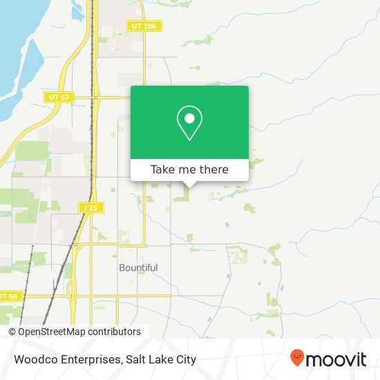 Woodco Enterprises map