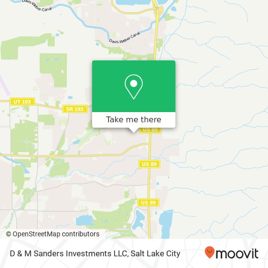 D & M Sanders Investments LLC map