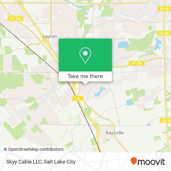 Skyy Cable LLC map