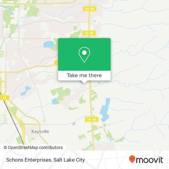 Schons Enterprises map