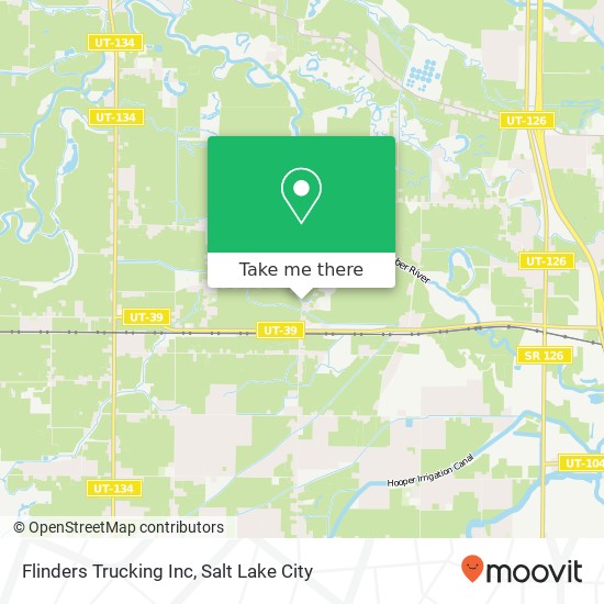 Mapa de Flinders Trucking Inc