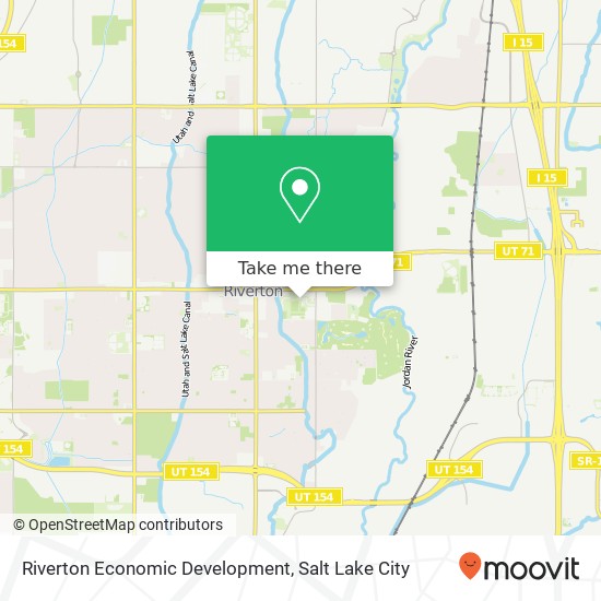 Mapa de Riverton Economic Development