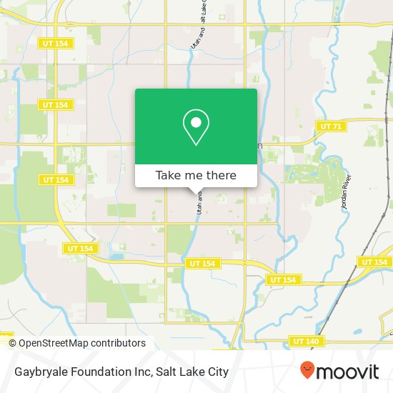 Gaybryale Foundation Inc map