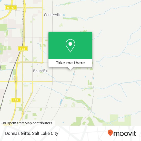 Donnas Gifts map