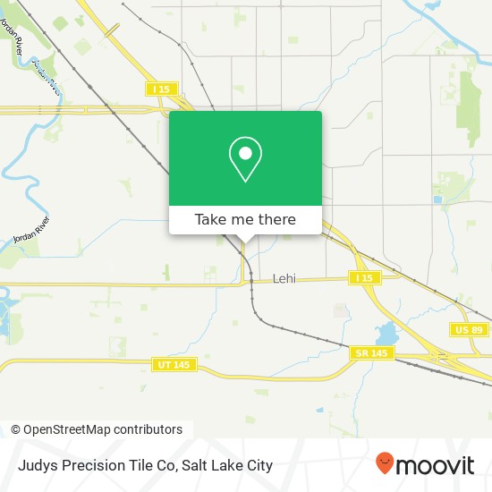 Mapa de Judys Precision Tile Co