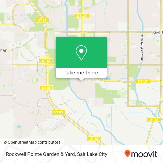 Mapa de Rockwell Pointe Garden & Yard
