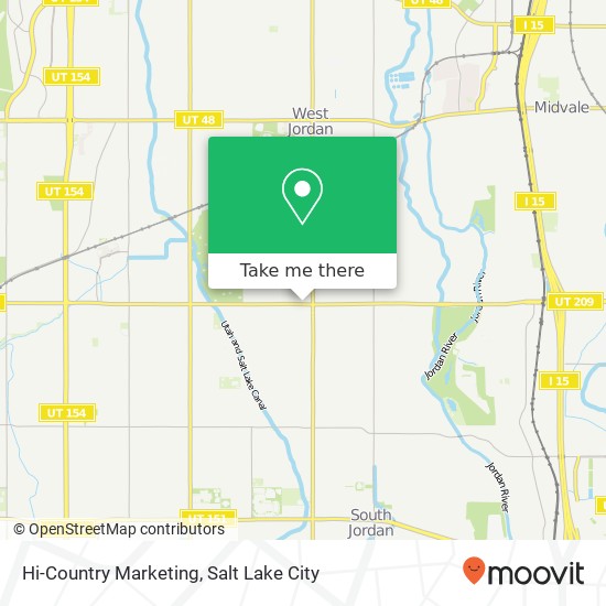 Hi-Country Marketing map