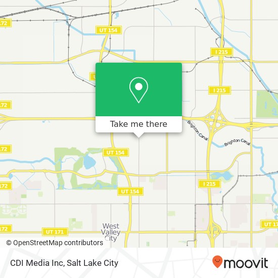 CDI Media Inc map