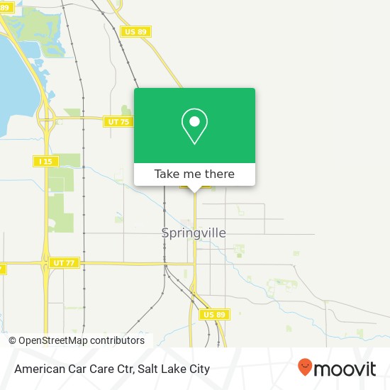 American Car Care Ctr map