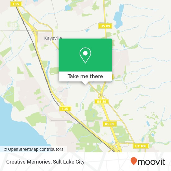 Creative Memories map