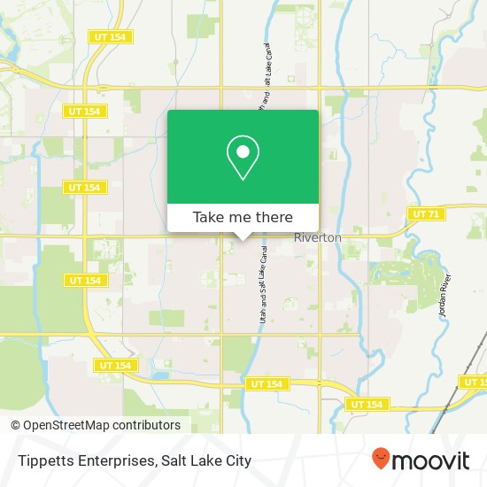 Tippetts Enterprises map