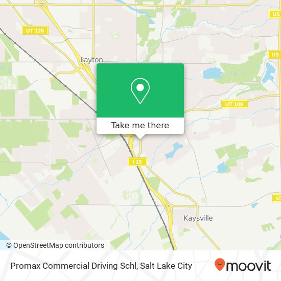 Promax Commercial Driving Schl map