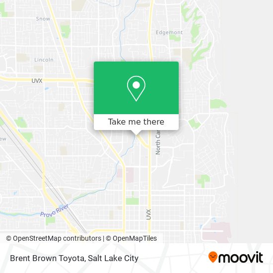 Brent Brown Toyota map