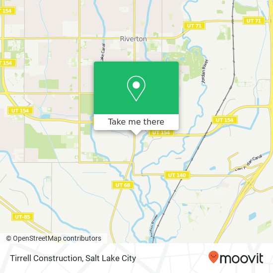 Tirrell Construction map