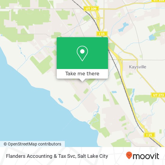 Flanders Accounting & Tax Svc map