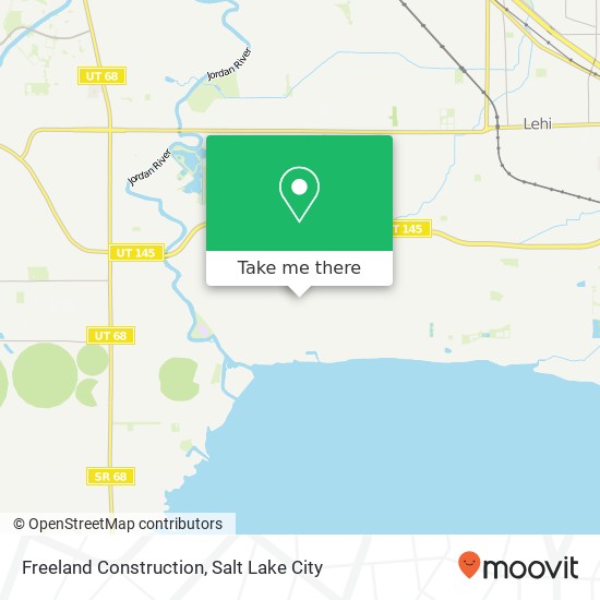 Freeland Construction map