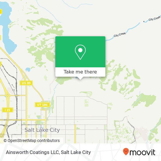 Mapa de Ainsworth Coatings LLC