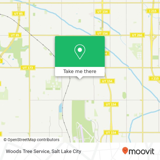 Mapa de Woods Tree Service