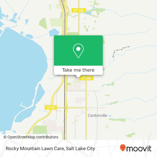 Rocky Mountain Lawn Care map