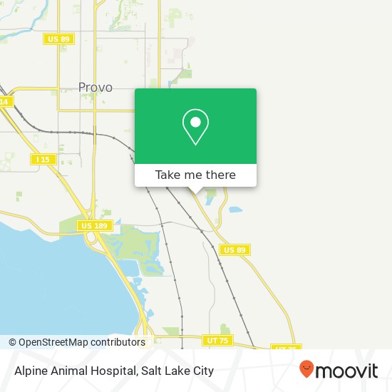 Alpine Animal Hospital map