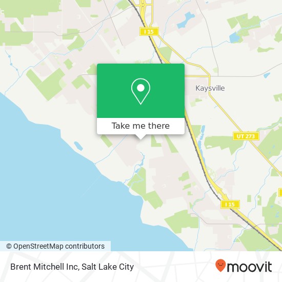 Brent Mitchell Inc map