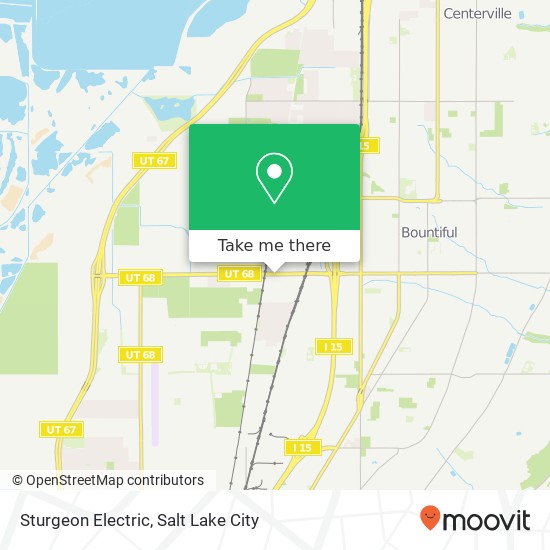 Mapa de Sturgeon Electric