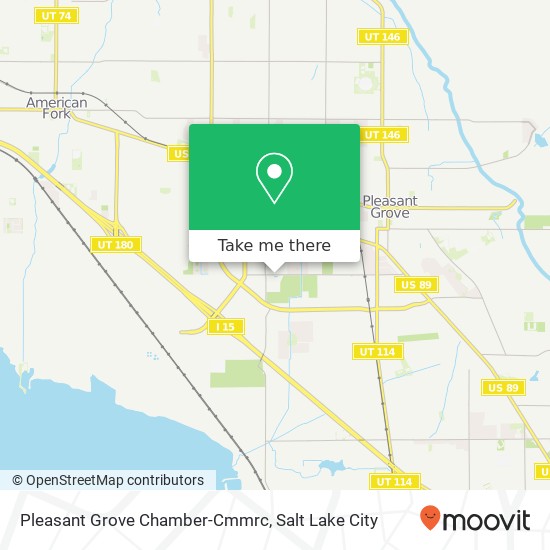 Pleasant Grove Chamber-Cmmrc map