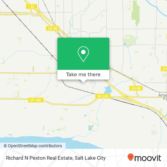 Richard N Pexton Real Estate map