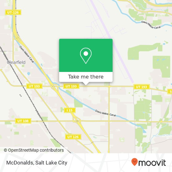 McDonalds map