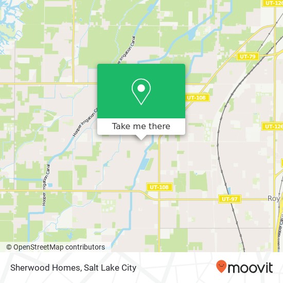 Sherwood Homes map