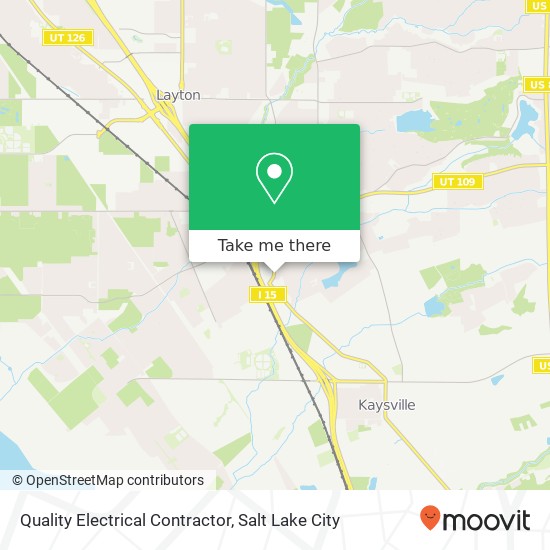 Quality Electrical Contractor map