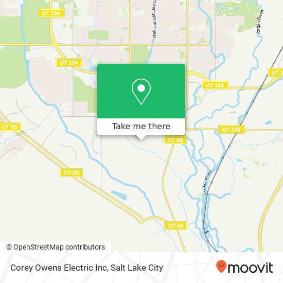 Mapa de Corey Owens Electric Inc