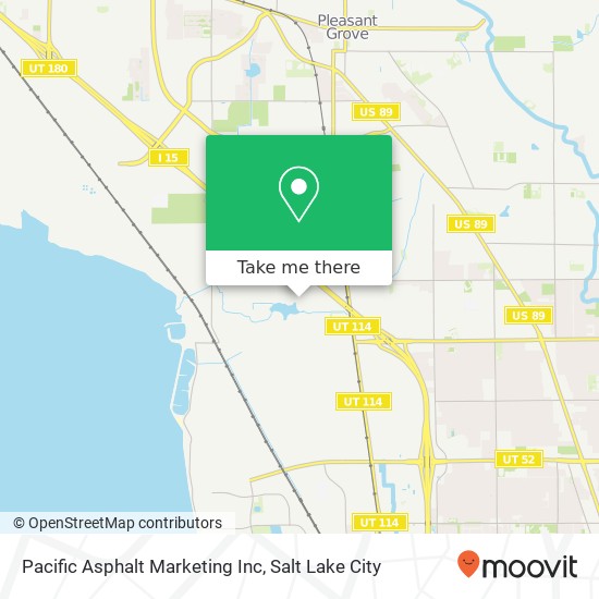 Pacific Asphalt Marketing Inc map