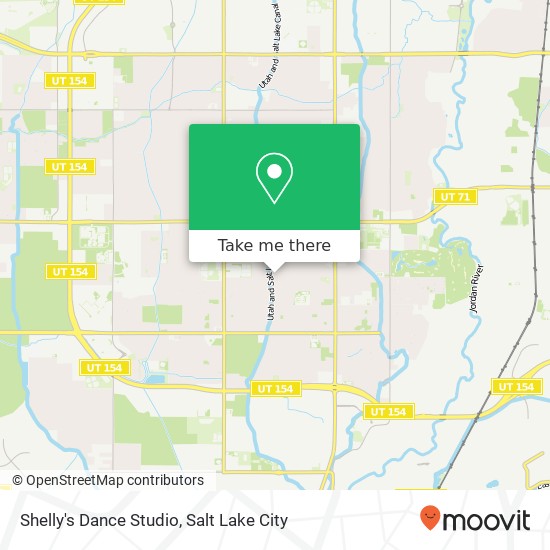 Shelly's Dance Studio map