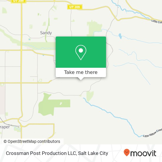 Crossman Post Production LLC map