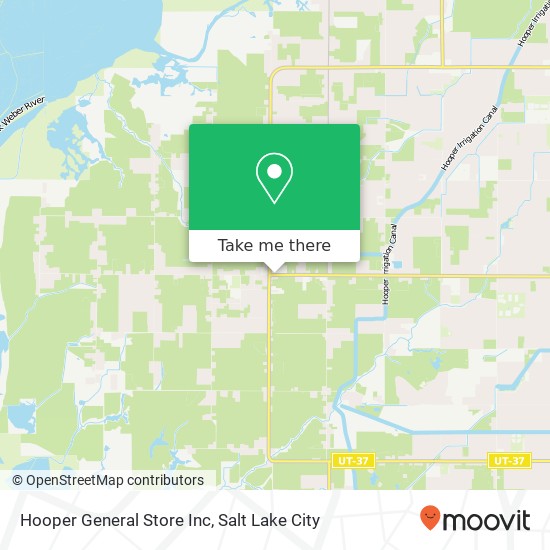 Hooper General Store Inc map