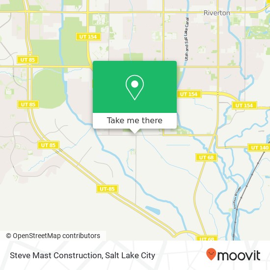 Mapa de Steve Mast Construction