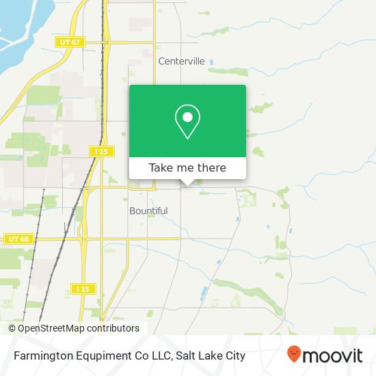 Mapa de Farmington Equpiment Co LLC