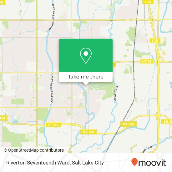 Riverton Seventeenth Ward map
