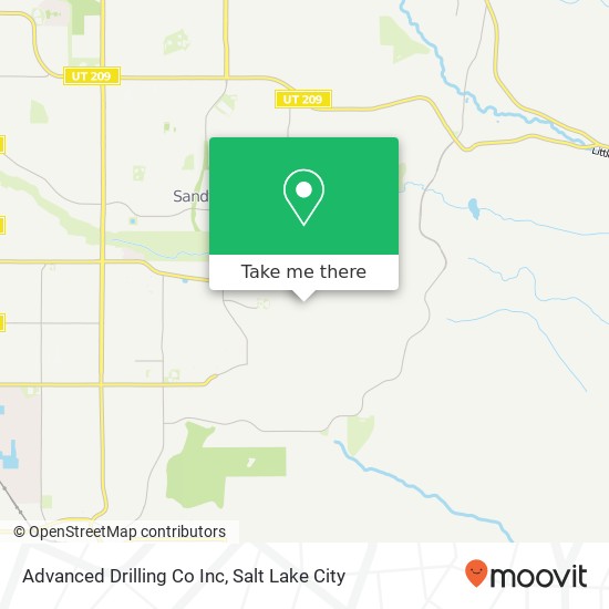 Advanced Drilling Co Inc map