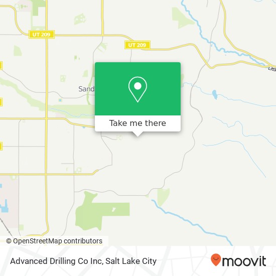 Mapa de Advanced Drilling Co Inc