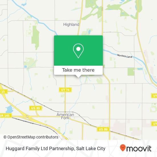 Huggard Family Ltd Partnership map
