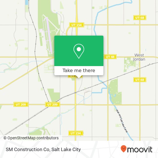 SM Construction Co map