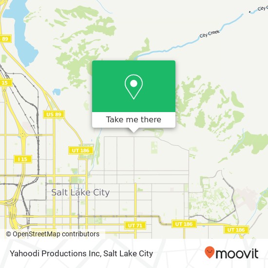 Yahoodi Productions Inc map