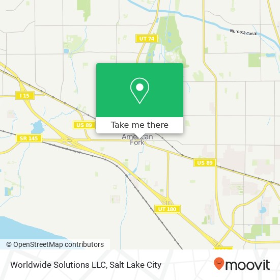 Worldwide Solutions LLC map