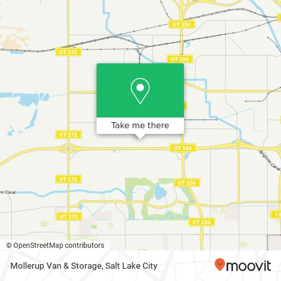 Mapa de Mollerup Van & Storage