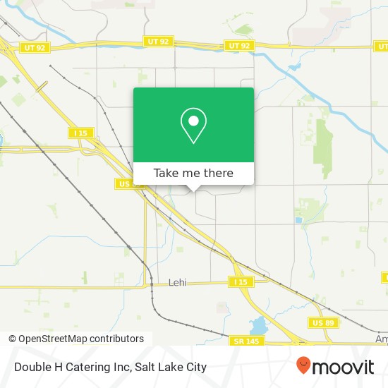 Double H Catering Inc map