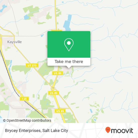 Mapa de Brycey Enterprises