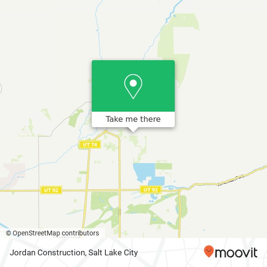 Jordan Construction map