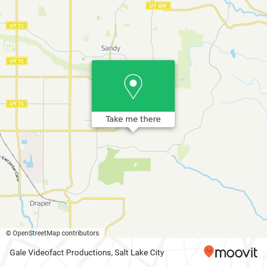 Gale Videofact Productions map